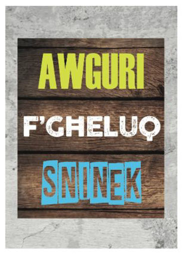 Picture of AWGURI FGHELUQ SNINEK KARTOLINA